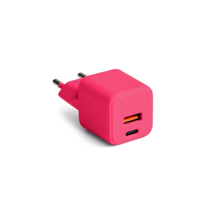 COLORUM wall charger USB-A + USB-C PD 30W CLS30-AC-02 xMagenta