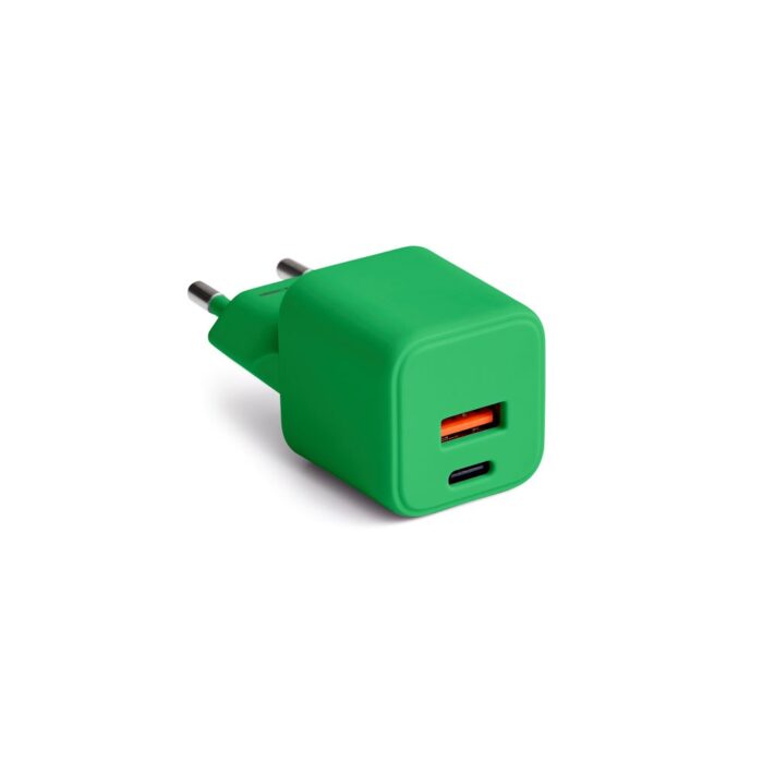 COLORUM wall charger USB-A + USB-C PD 30W CLS30-AC-04 xGreen