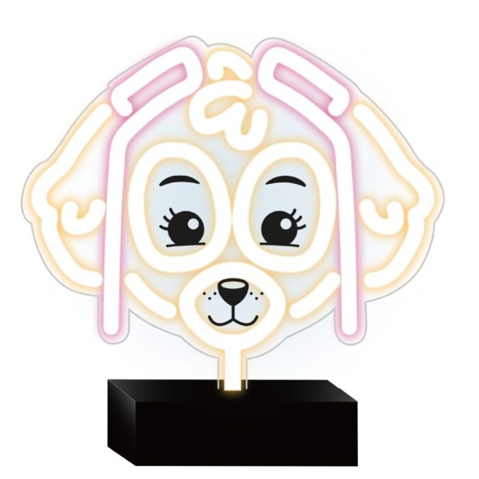 Neon LED on a stand Paw Patrol - Skye OW-120546