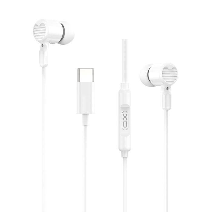 XO wired earphones EP81 USB-C white