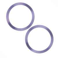 Metal Ring (2 in set) light purple