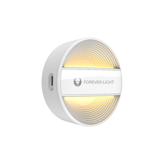 LED Night Lamp round PURE FLC-20 ALMA PIR white 500mAh Forever Light