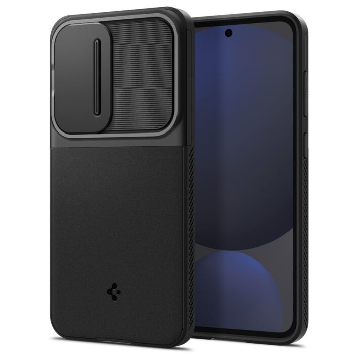 Spigen Optik Armor case for Samsung Galaxy S24 FE black