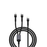 Devia 2in1 cable Extreme EC648  USB-C + USB-C - Lightning 1