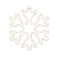 Neon LED CHRISTMAS SNOWFLAKE white FLNE20 Forever Light