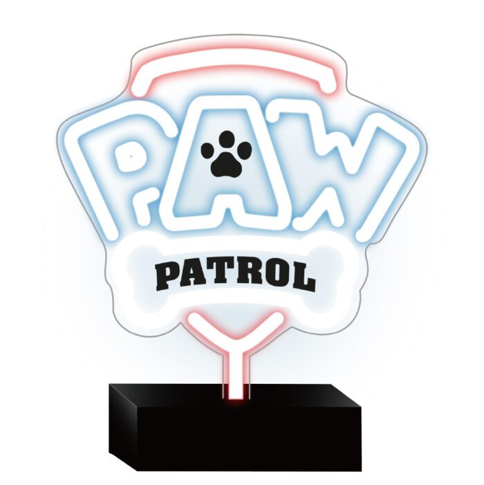 Neon LED on a stand Paw Patrol - Logo OW-120146