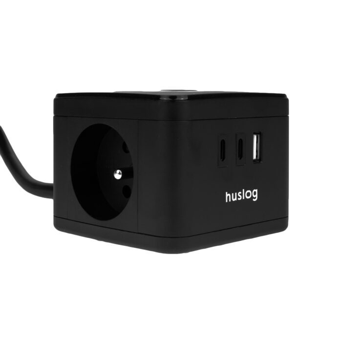 Huslog Cube Extension Cord with LED