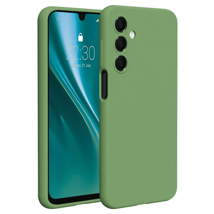 Etteri Silicone case for Samsung Galaxy A16 4G / A16 5G light green