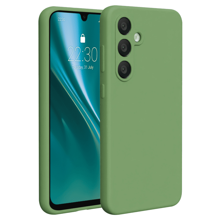 Etteri Silicone case for Samsung Galaxy A56 5G light green