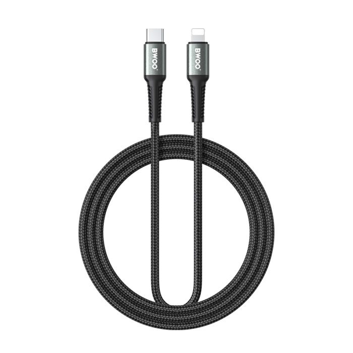 BWOO 30W Braided USB-C to Lightning cable