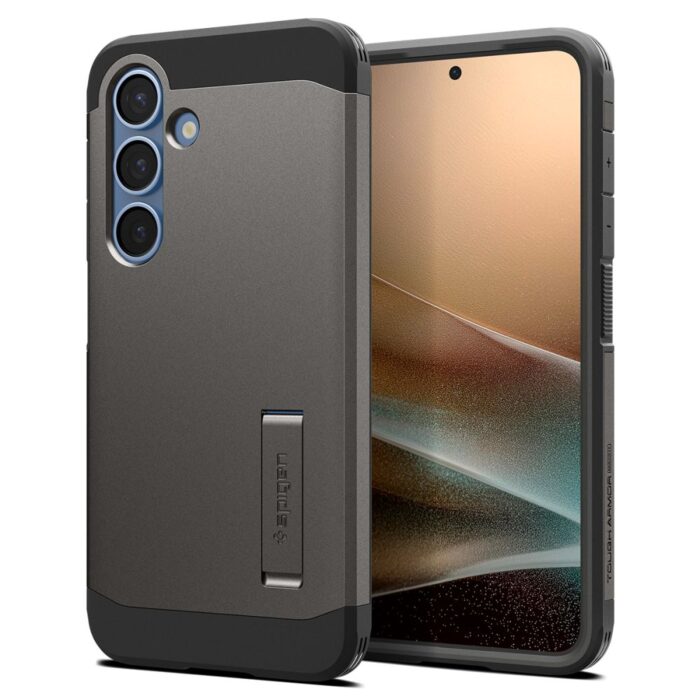 Spigen Tough Armor MagSafe case for Samsung Galaxy S25+ Plus Gunmetal