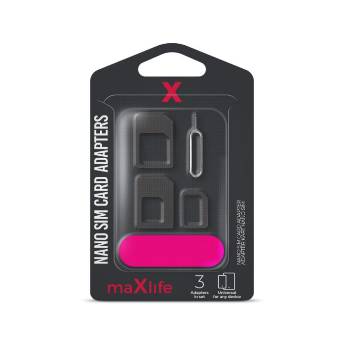 Maxlife Nano SIM card adapters