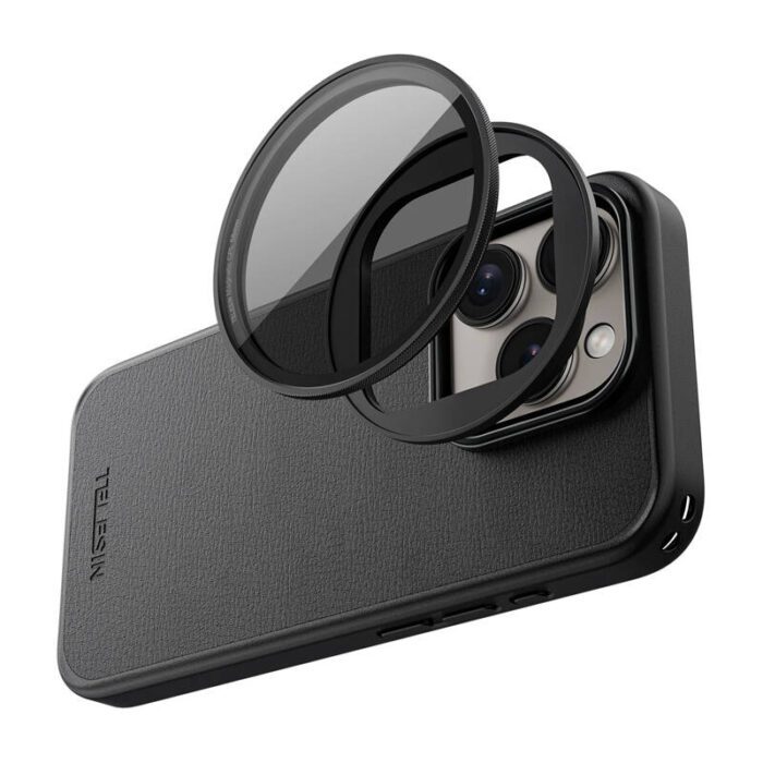 Telesin magnetic filter frame case for iPhone 15 Pro