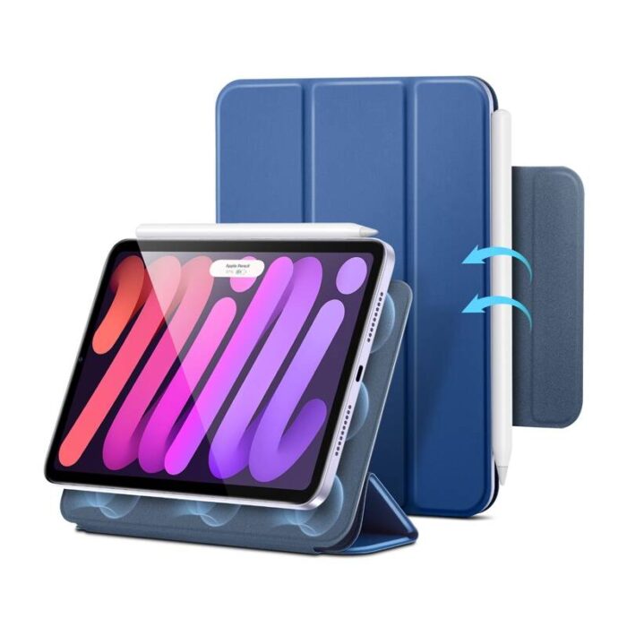 ESR Rebound magnetic case for iPad mini 6/A17 Pro (blue)