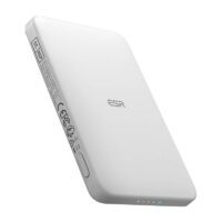 ESR Qi2 MagSlim 5000 mAh magnetic powerbank (white)