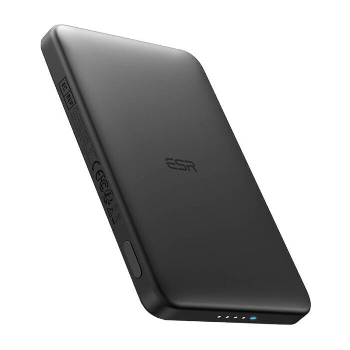 ESR Qi2 MagSlim 5000 mAh magnetic powerbank (black)