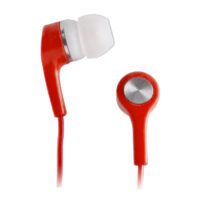 Setty wired earphones red