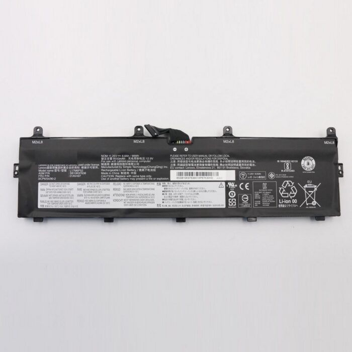 Notebook Battery For Lenovo ThinkPad P72 P73 L17C6P51 11.55V 9300mAh