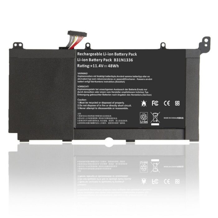 Notebook Battery for Asus Vivobook S551 V551 R553L K551LN B31N1336 11.4V 48Wh