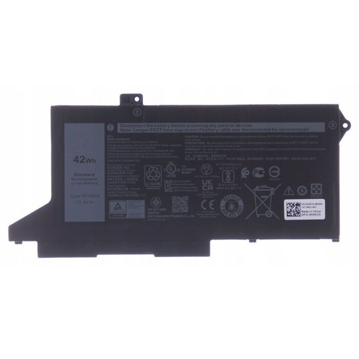 Notebook Battery for DELL Latitude 5520 Latitude 5420 WY9DX 11.1V 3200mAh 3Cell