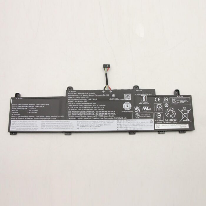 Notebook Battery for Lenovo ThinkPad L14 Gen 3 L14 Gen 4 L15 Gen 3 L15 Gen 4  L21L3PG1 11.4V 42Wh