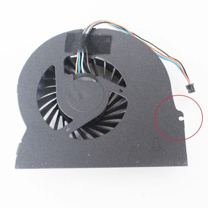 Notebook CPU Fan for HP EliteBook 8560w Series (1 Screw Hole)