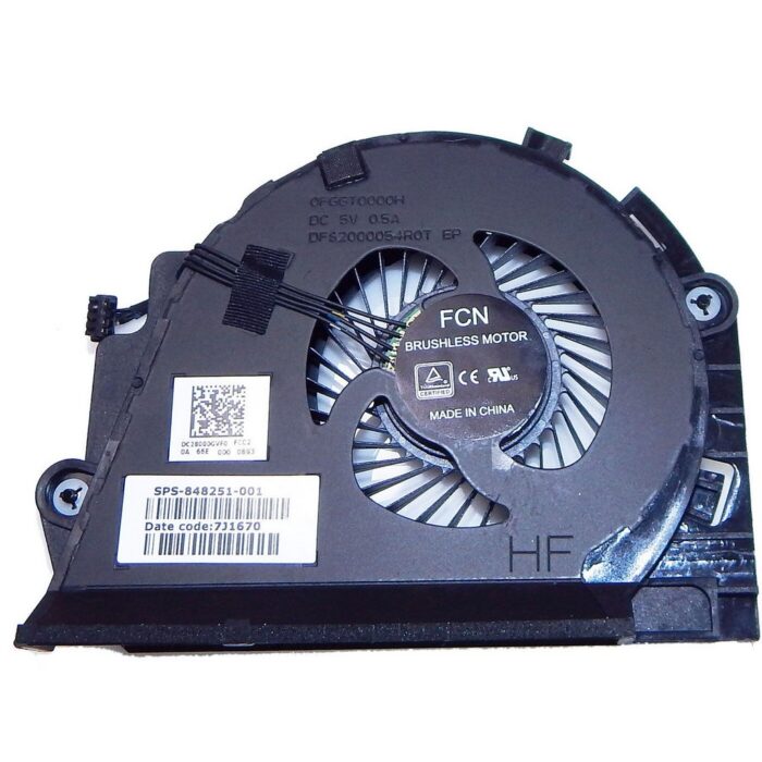 Notebook CPU Fan for HP Zbook 15 G3 G4 Series