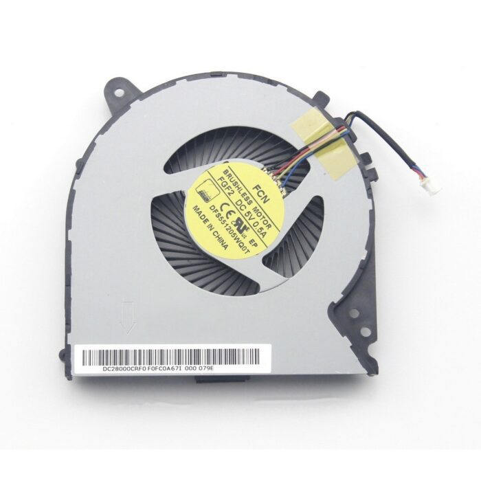 Notebook CPU Fan for IBM Lenovo Ideapad Y700 Series DFS551205WQ0T FGF2