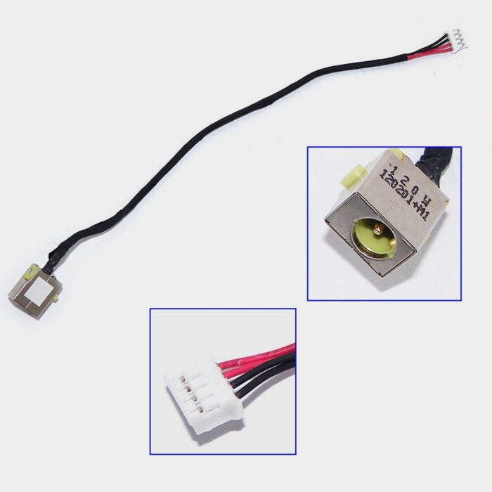 Notebook DC power jack for Acer Aspire 5 A517-51 A517-51G cable 28cm