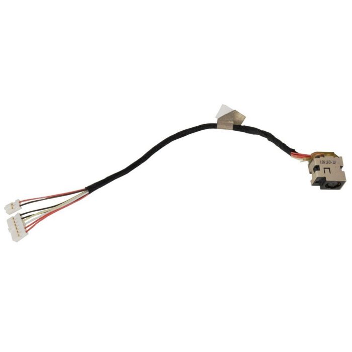 Notebook DC power jack for HP Pavilion DV6 Series with cable 8pin