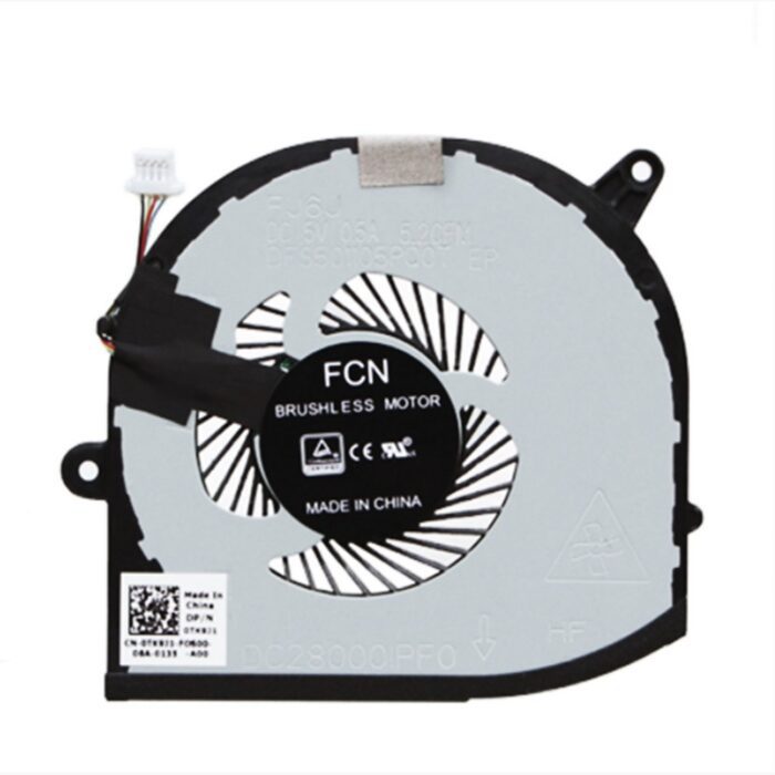 Notebook GPU Fan for Dell XPS 15 9570 9560 Precision 5530 5520 Series