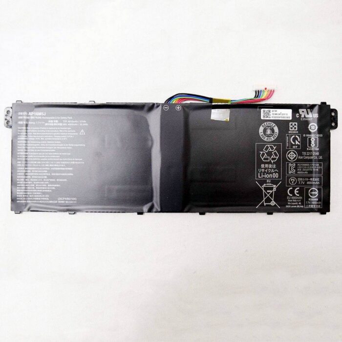 Notebook battery for Acer Aspire 3 A314-31 A315-21 Series AP16M5J 7.4V 4800mAh