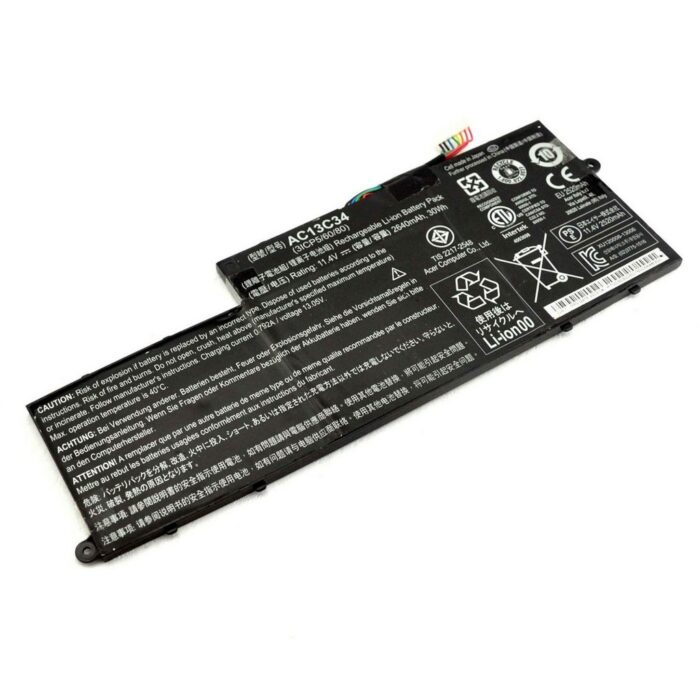 Notebook battery for Acer Aspire V5-122P Series  11.4V 2640mAh