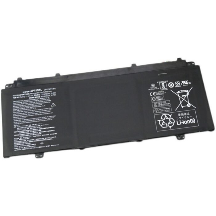 Notebook battery for Acer Spin 5 SP513-52N AP15O5L 11.1V 4350mAh