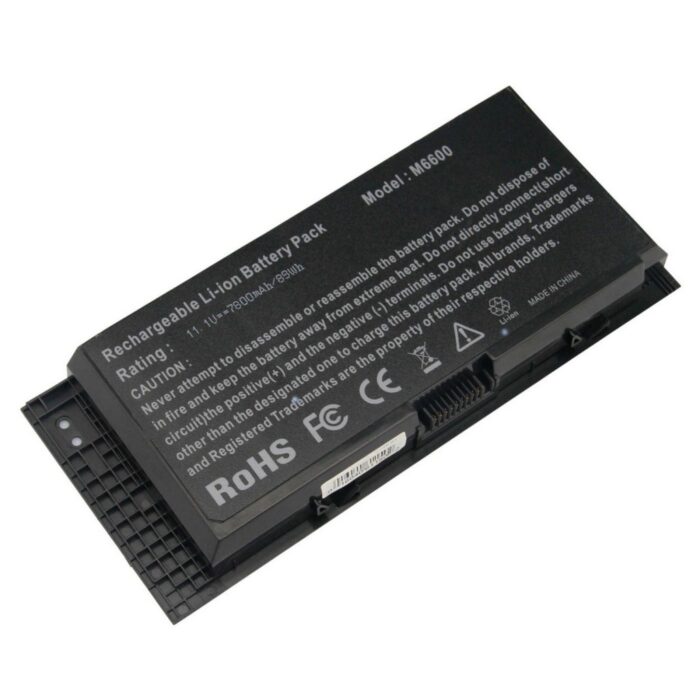 Notebook battery for Dell Precision M4600 M4800 M6600 M6700 M6800 series 11.1V 4400mAh 97KRM