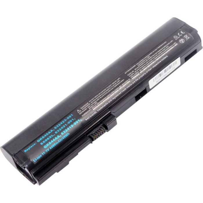 Notebook battery for HP EliteBook 2560p/2570p  series  10.8V /11.1V 4400mAh