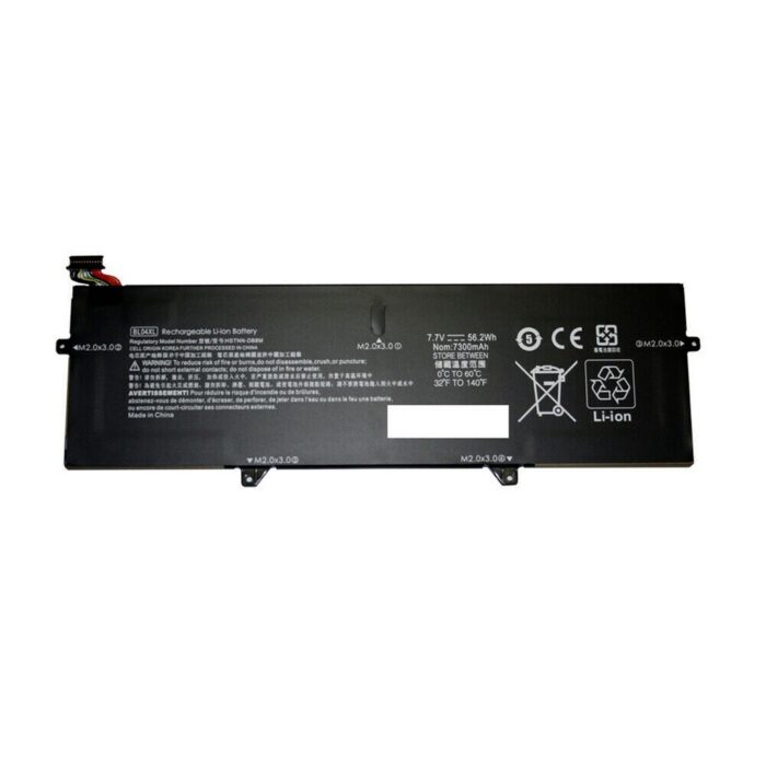 Notebook battery for HP EliteBook X360 1040 G5 G6 7.7V 6800mAh