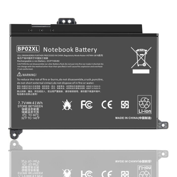 Notebook battery for HP Pavilion 15-AU 15-AW 7.7V 41Wh