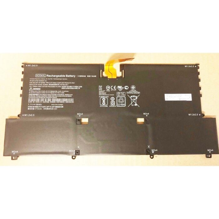 Notebook battery for HP Spectre 13 13-V 7.7V 38Wh SO04XL