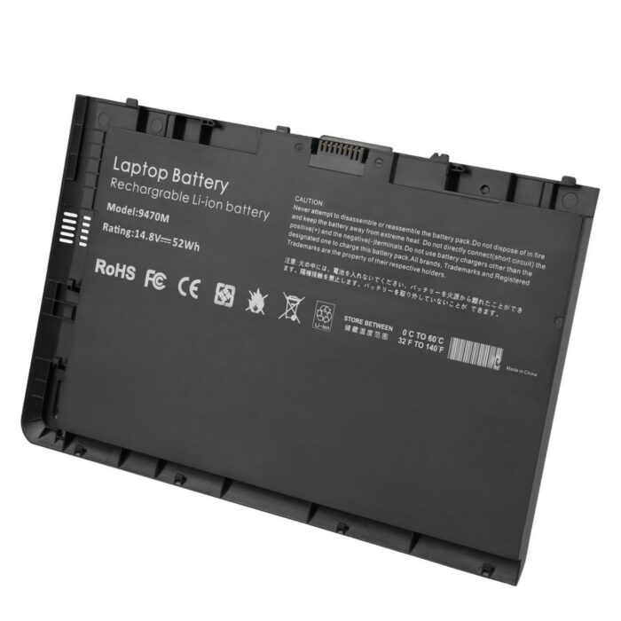 Notebook battery for Hp EliteBook Folio 9470 9470m 9480m series  14.8V 3500mAh