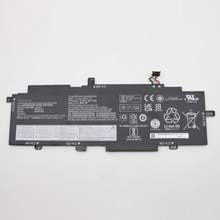 Notebook battery for Lenovo ThinkPad T14s Gen 2 L20L4P72 4cell 15.2V 3300mAh