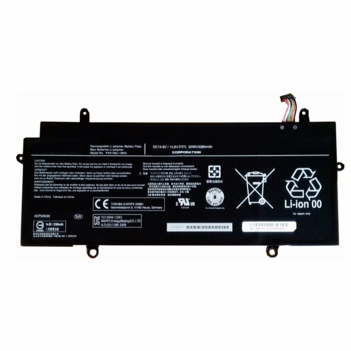 Notebook battery for Toshiba Portege Z30 Series  14.4V /14.8V 3800mAh