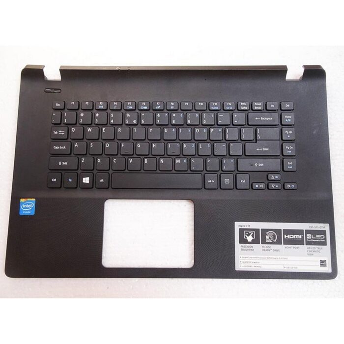 Notebook keyboard for  Acer Aspire E15 ES1-511 ES1-520 with topcase pulled