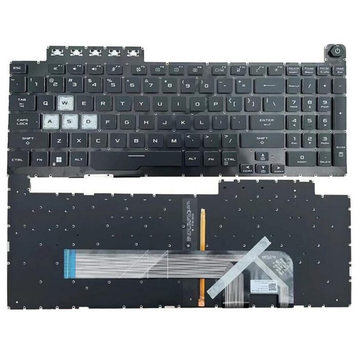 Notebook keyboard for Asus TUF Gaming FX506 FX706 with backlit