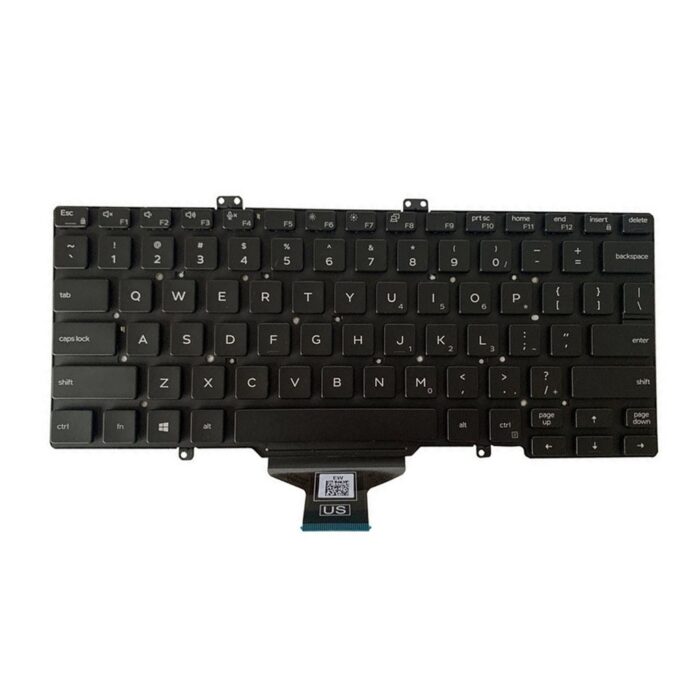 Notebook keyboard for Dell Latitude L3400 5400 7400 without backlit