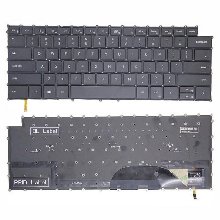 Notebook keyboard for Dell XPS 15 9500 9700 Precision 5550 with backlit