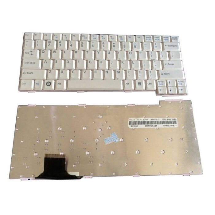 Notebook keyboard for Fujitsu Lifebook S7010 s7020 S6390 S6240 S7011 white