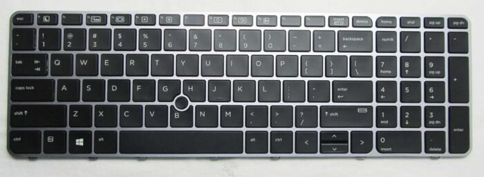 Notebook keyboard for HP EliteBook 850 G3 850 G4  with pointer frame OEM