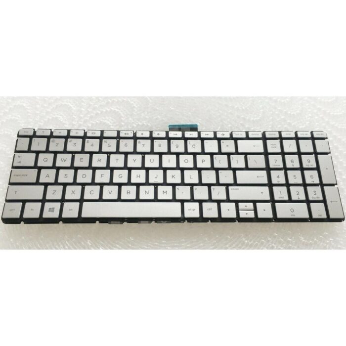 Notebook keyboard for HP Pavilion 15-BS 250 G6 255 G6 256 G6 with backlit silver