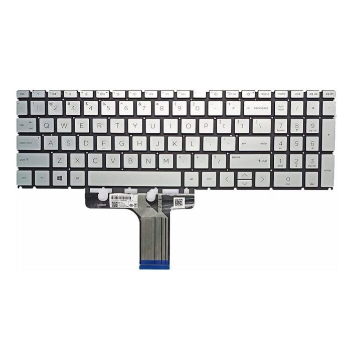 Notebook keyboard for HP Pavilion 15-EG 17-CP 17-CN silver TPN-Q246